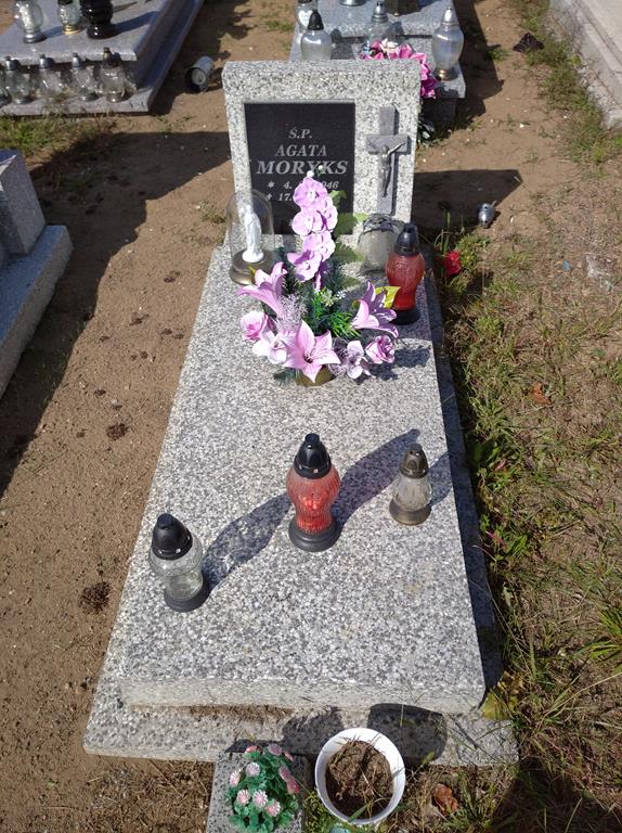 Agata Moryks 1946 Koronowo - Grobonet - Wyszukiwarka osób pochowanych