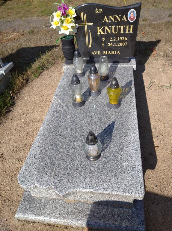 Anna Knuth 1926 Koronowo - Grobonet - Wyszukiwarka osób pochowanych