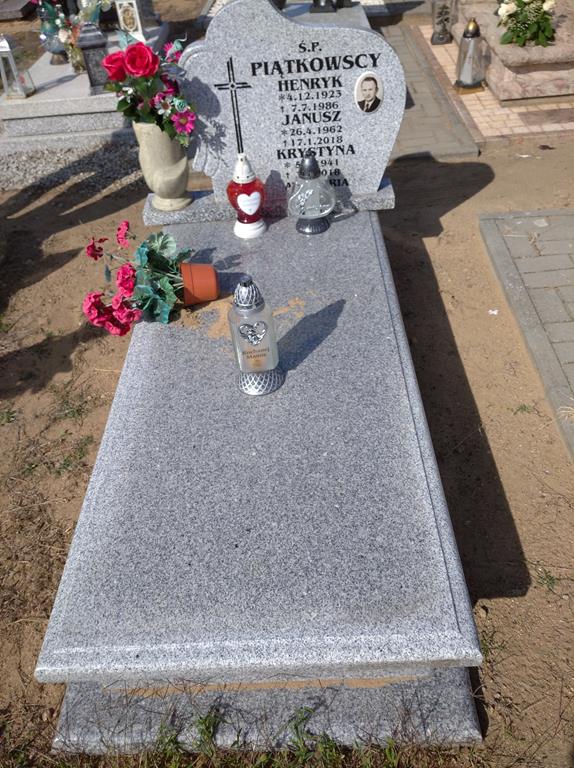 Krystyna Piątkowska 1941 Koronowo - Grobonet - Wyszukiwarka osób pochowanych