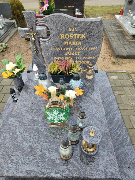 Józef Rostek  1939 Koronowo - Grobonet - Wyszukiwarka osób pochowanych