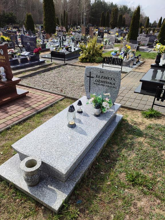 Elżbieta Oźmińska 1949 Koronowo - Grobonet - Wyszukiwarka osób pochowanych
