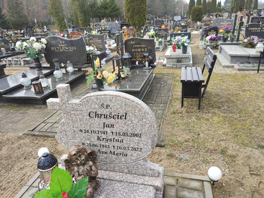 Grób Jan Stanisław Chruściel