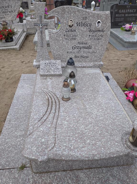 Bogumiła Wolska 1948 Koronowo - Grobonet - Wyszukiwarka osób pochowanych
