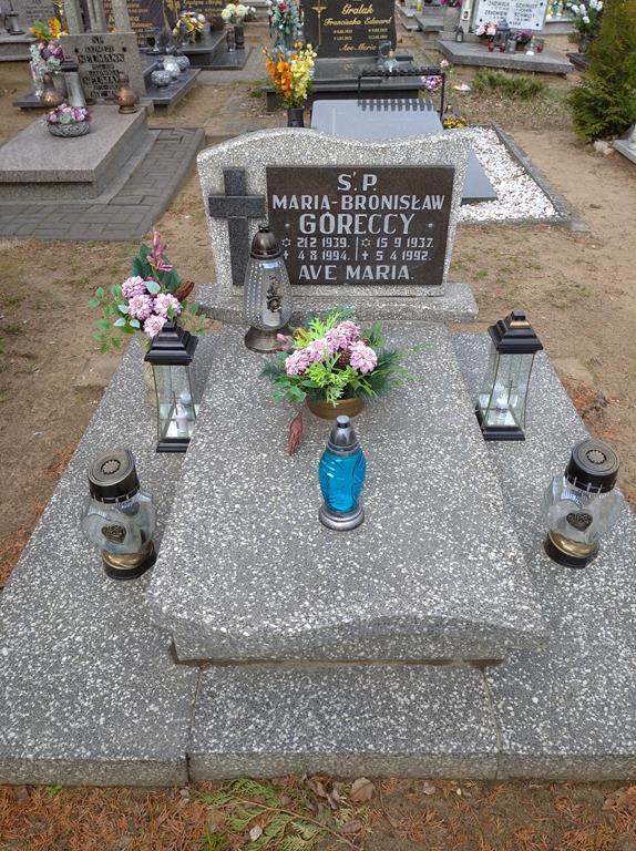 Bronisław Górecki 1937 Koronowo - Grobonet - Wyszukiwarka osób pochowanych