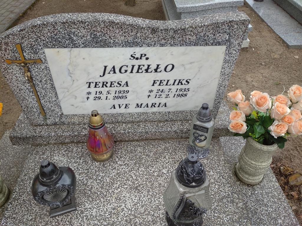 Grób Teresa Jagiełło