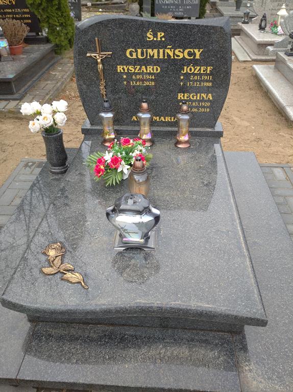 Józef Gumiński 1911 Koronowo - Grobonet - Wyszukiwarka osób pochowanych